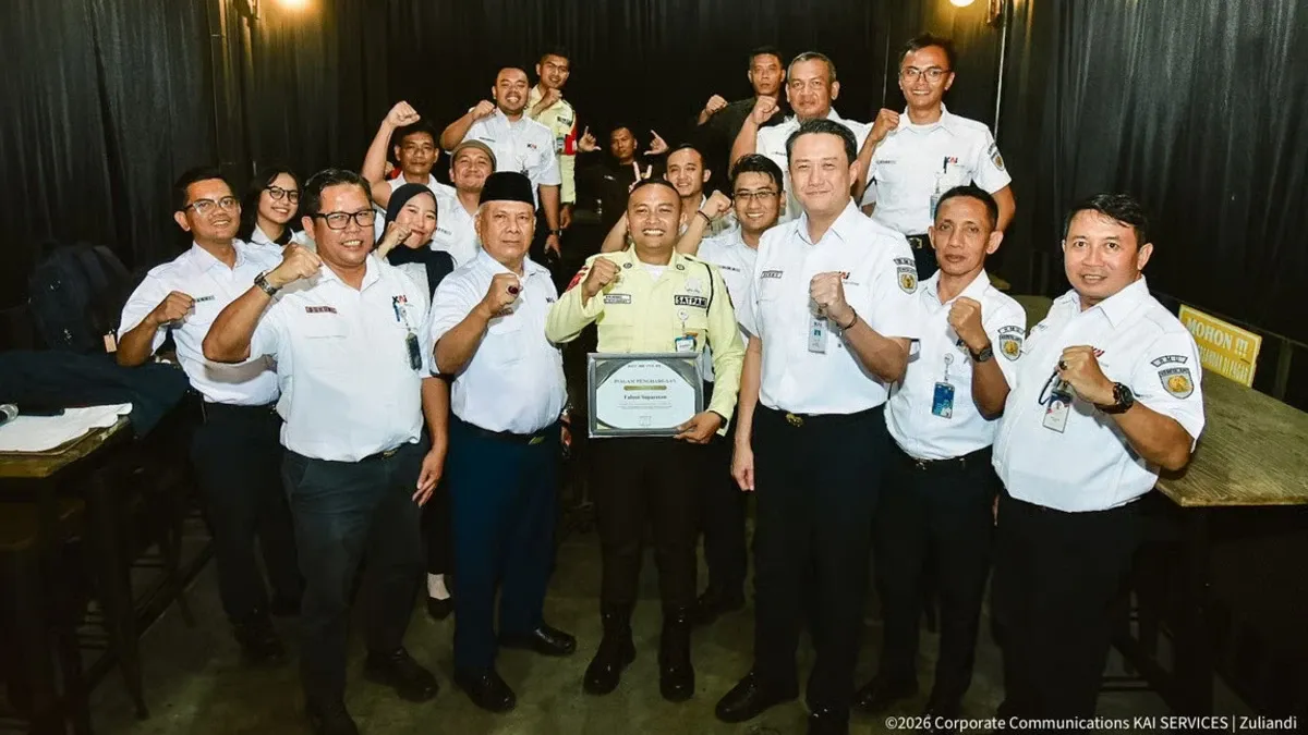 KAI Services Apresiasi Aksi Heroik Petugas Security yang Selamatkan Anak di Stasiun Cibatu
