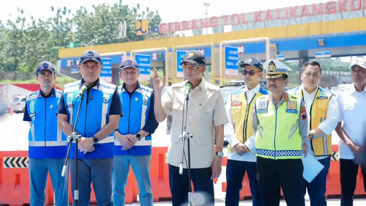 Tinjau GT Kalikangkung, Menteri Pekerjaan Umum dan Dirut Jasa Marga Pastikan Kesiapan Infrastruktur Jalan Tol Periode Arus Balik Idulfitri 1447H/2026 Dalam Kondisi Baik