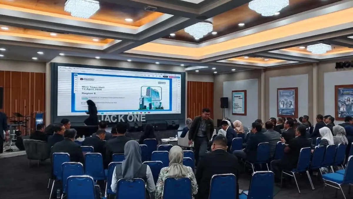 Mini Town Hall Triwulan I 2026 BRI Region 6 Perkuat Strategi Bisnis