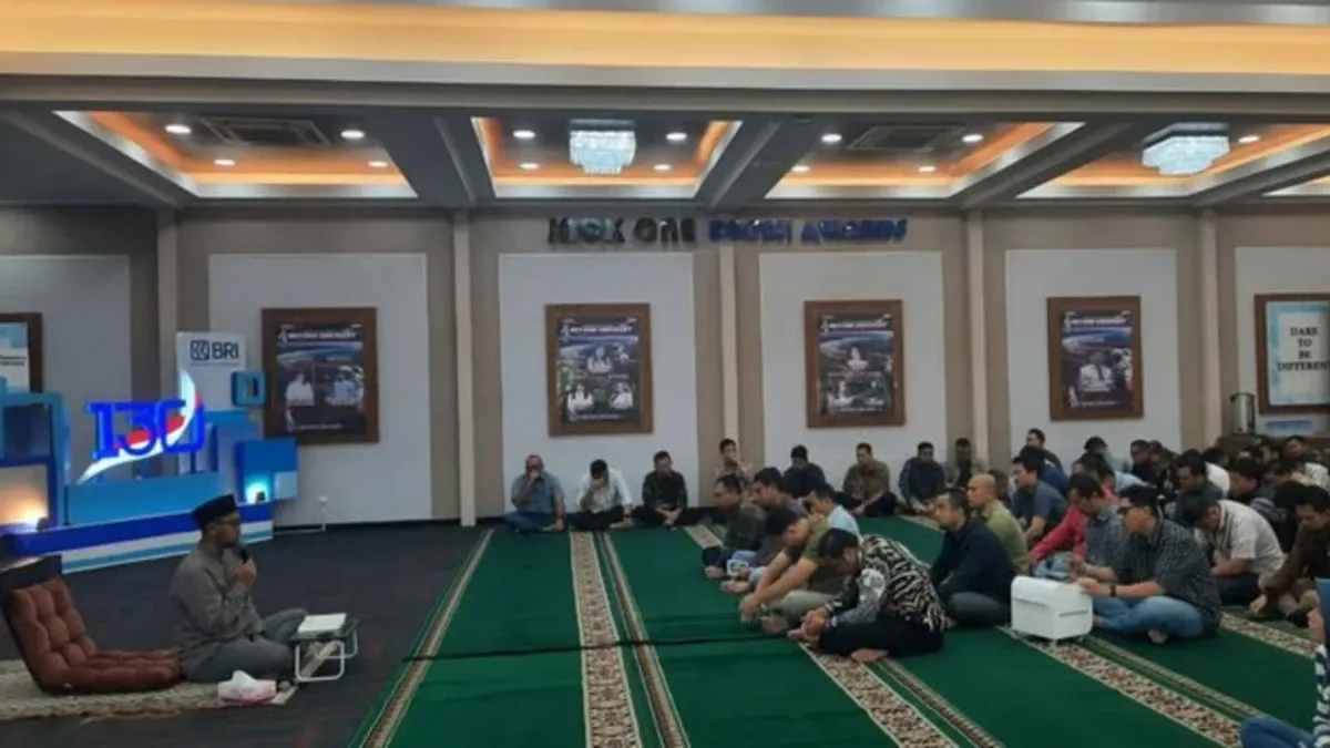 Pengajian Rutin di Jackone Hall, Pekerja BRI Region 6 Perdalam Pemahaman Ibadah