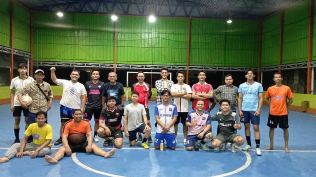 Pererat Sinergi dan Tingkatkan Kebugaran, BRI Region 6 Gelar Futsal Persahabatan Bersama PT BKS