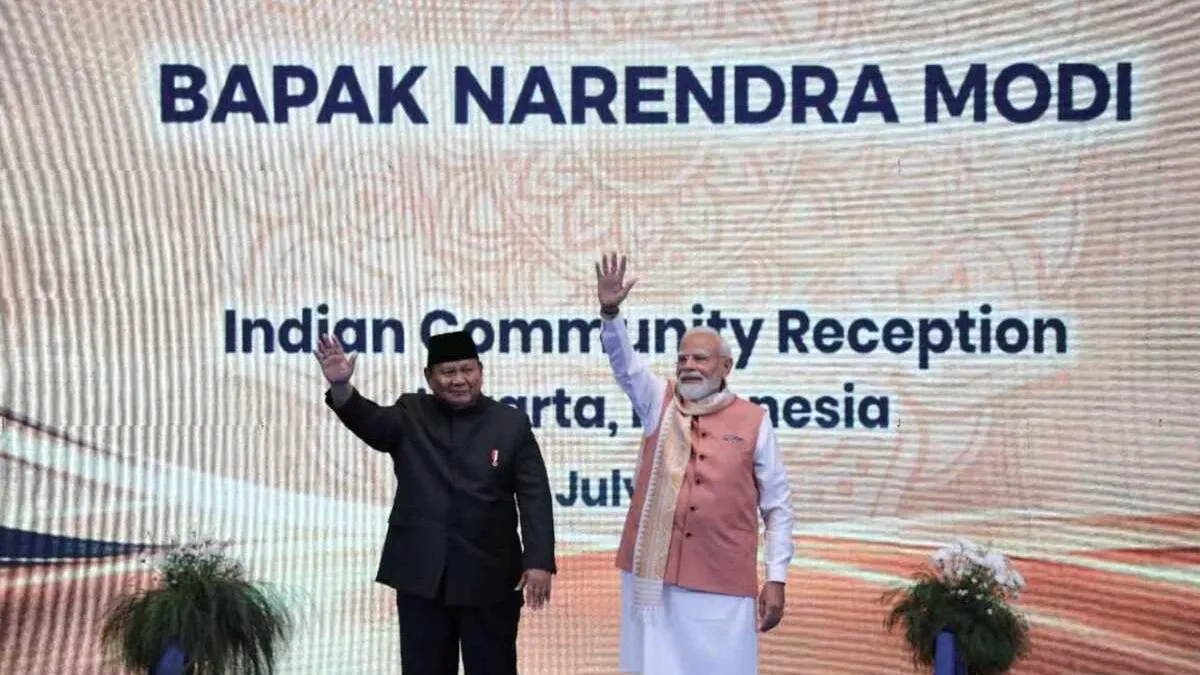 PM Modi dan Prabowo Rayakan Persahabatan Indonesia-India Bersama Diaspora India