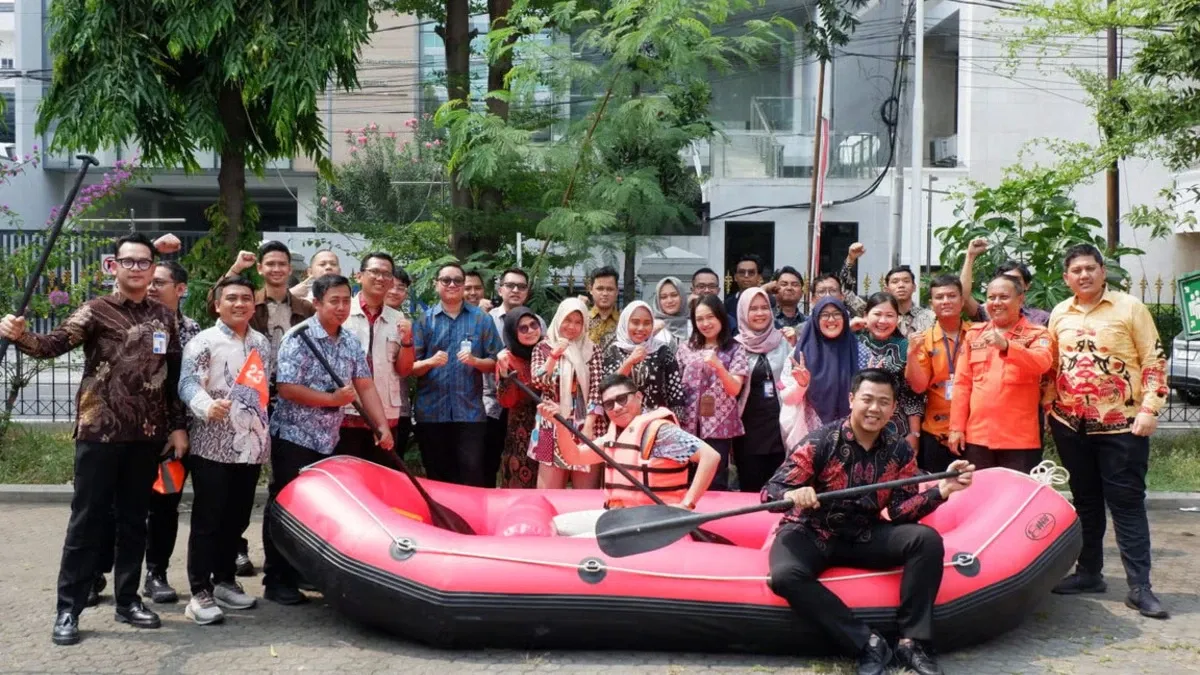 BRI Region 6 Gelar TOT Business Continuity Management dengan Simulasi Penggunaan Peralatan Keselamatan