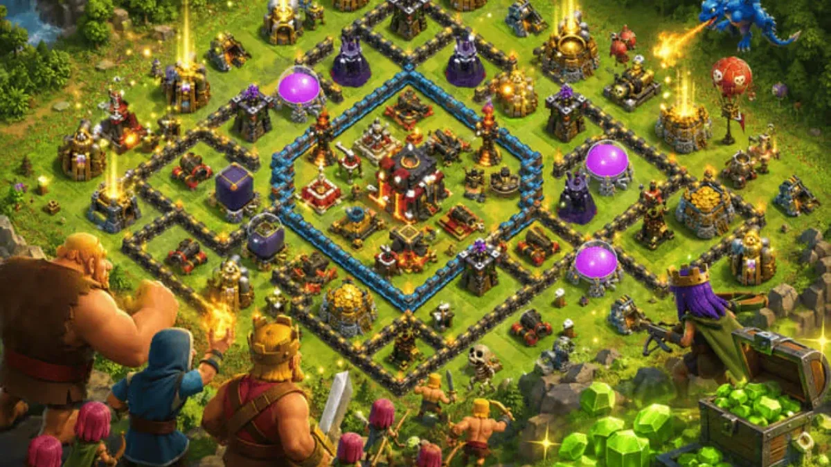 Percepat Upgrade Bangunan dan Pasukan melalui Top Up Clash of Clans