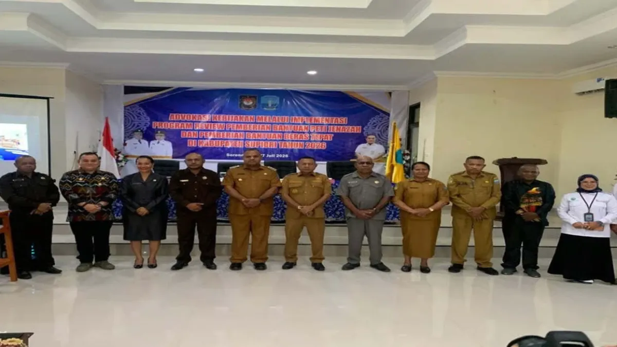 BSKDN Kemendagri Gelar Review Perdana Bersama Pemkab Supiori Utamakan Suara Warga Papua