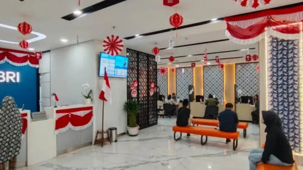Semarak HUT ke-81 RI, BRI BO Kelapa Gading Percantik Kantor dengan Nuansa Merah Putih