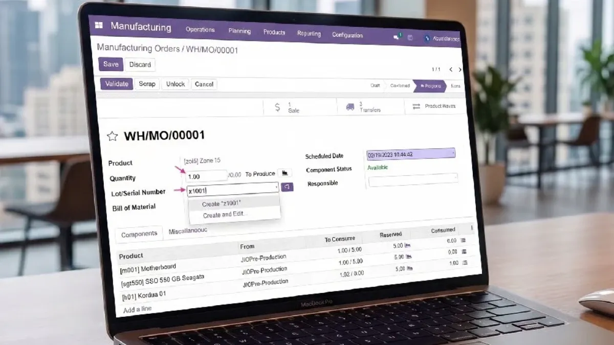 Odoo ERP Membantu Manufaktur Mengontrol Produksi hingga Laporan Keuangan