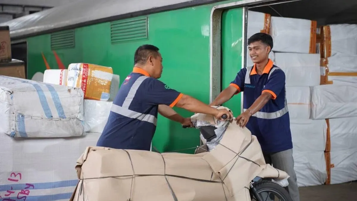 KAI Logistik Catat Pertumbuhan Angkutan Ritel dengan 2 Juta Kiriman