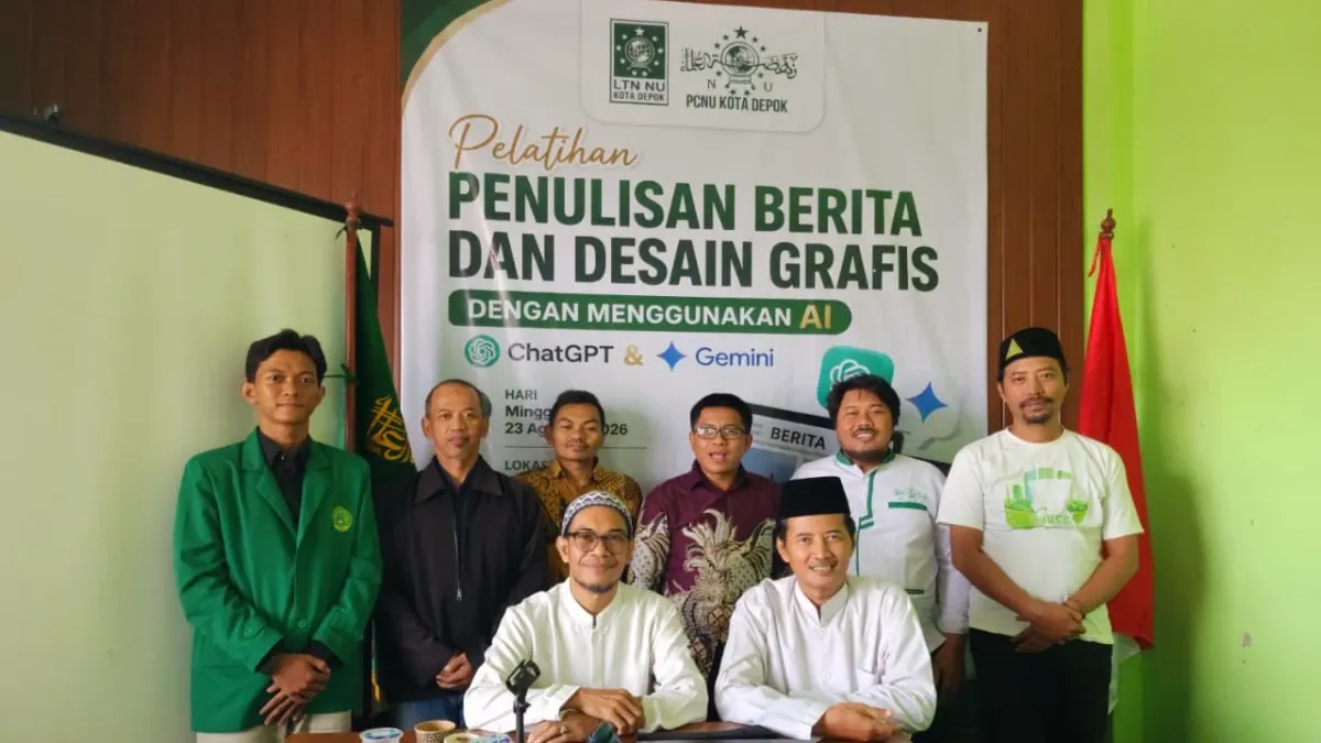 PCNU Depok Gelar Pelatihan AI: Bikin Berita Kini Bisa Lebih Cepat