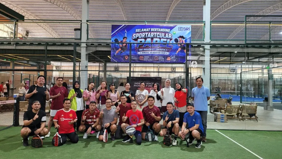 Sukses Digelar, Sportartcular BRI Region 6 Cabang Padel Hadirkan Semangat Sportivitas dan Kebersamaan