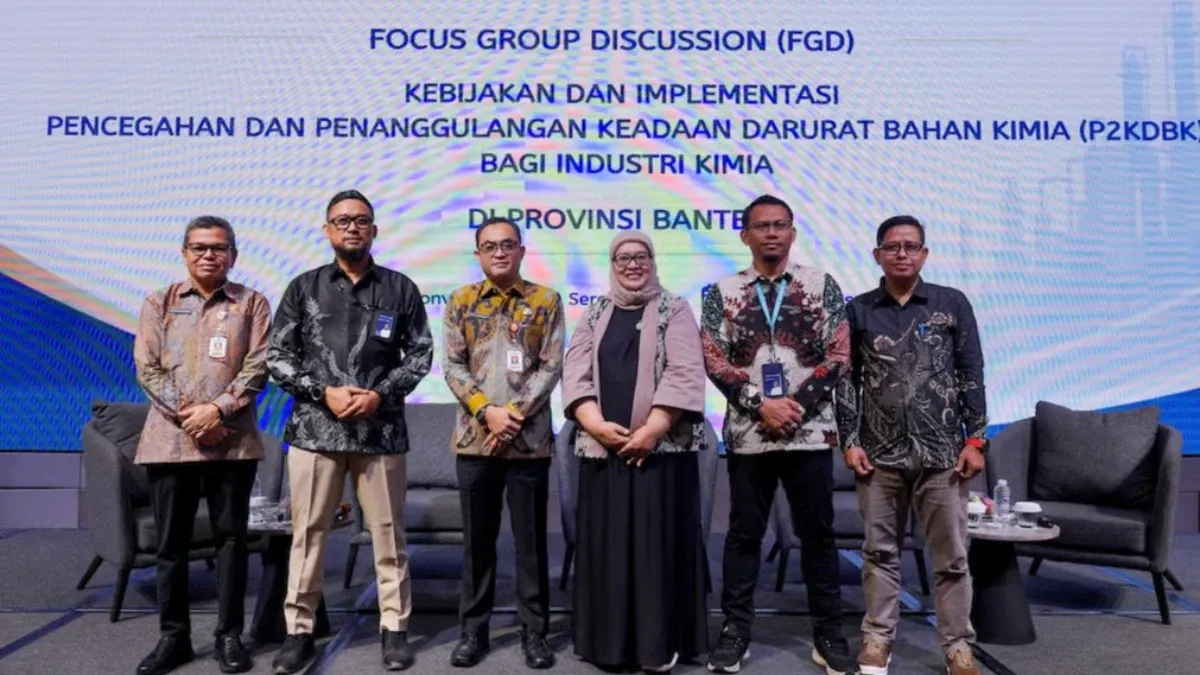 SUCOFINDO – Disperindag Banten Perkuat Sinergi Pencegahan dan Penanggulangan Keadaan Darurat Bahan Kimia