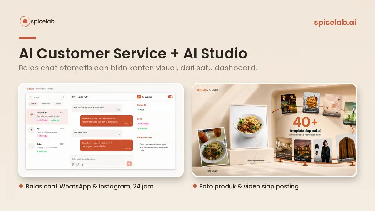 Spicelab.ai Resmi Hadir: Platform Marketing AI yang Bisa Diatur Sendiri oleh Pemilik Bisnis