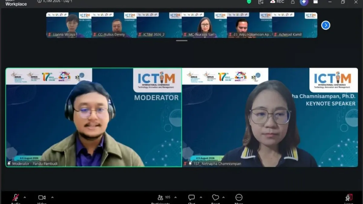 ICTIM 2026 Buktikan Diskusi Riset Lintas Negara Secara Daring