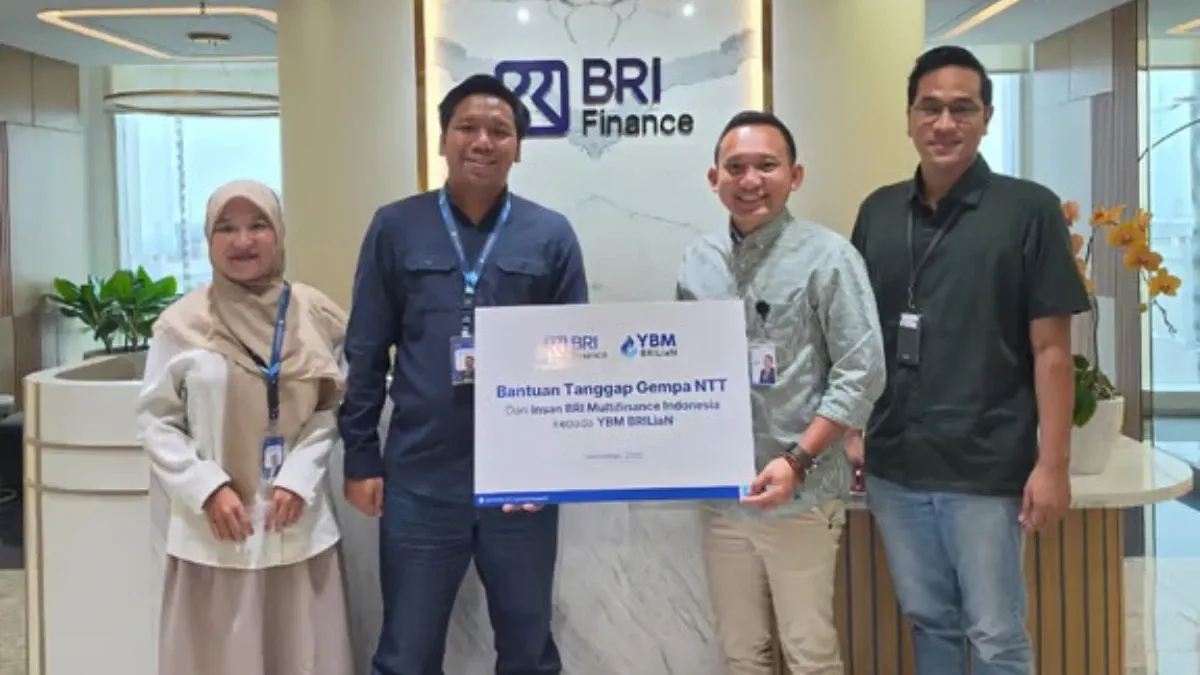 BRI Finance Gandeng YBM BRILiaN Salurkan Bantuan Kemanusiaan bagi Masyarakat Terdampak Gempa NTT