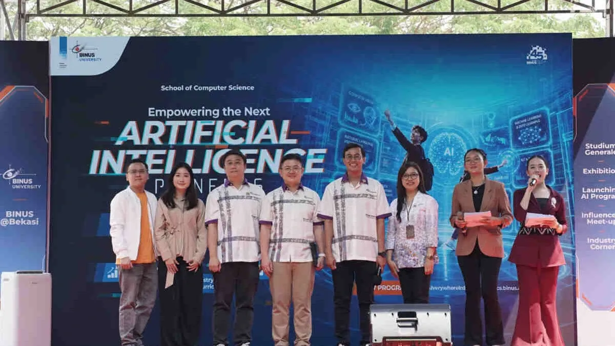 BINUS @Bekasi Perkuat Talenta AI Indonesia melalui Program Artificial Intelligence Generasi Muda
